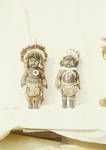 Miniature models (dolls) depicting traditional ceremonial dress of various Eastern Highland New Guineans, 1964