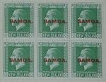 Stamps: New Zealand - Samoa Half Penny