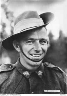 NX102964 SERGEANT REGINALD ROY RATTEY VC, A COMPANY, 25TH INFANTRY BATTALION. SERGEANT RATTEY WAS AWARDED THE VICTORIA CROSS FOR EXCEPTIONAL BRAVERY AND A COMPLETE DISREGARD FOR HIS OWN LIFE WHEN ..