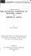 A memorandum on the mandated territory of Western Samoa and American Samoa