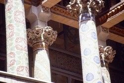 Palau de la Música Catalana, exterior|detail view