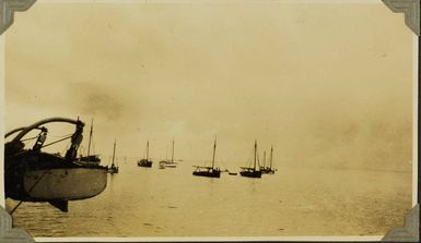 Suva, Fiji from the sea, 1928