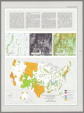 Topographic map -- Orthophotograph -- Orthophotomap -- Orthophotomaps, orthophotomosaics, and aerial mosaics, status as of September 1967 / adapted from U. S. Geological Survey, Status of aerial mosaics, Washington, Sept. 1967, map 1:5,000,000.