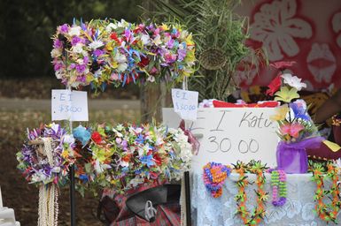 Cook Islands Village at Pasifika Festival, 2016.