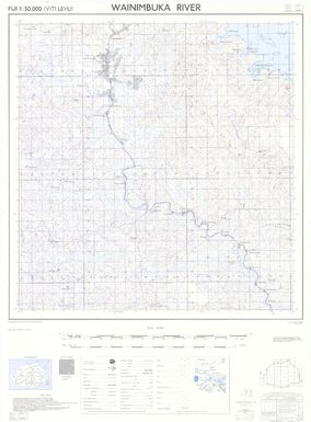 Fiji 1:50,000: Wainimbuka (Sheet Viti Levu 7)