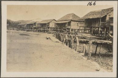 Hanuabada village near Port Moresby, Papua New Guinea, probably 1916, 1