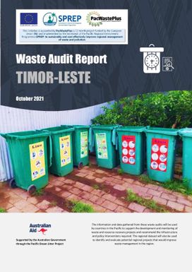 Waste Audit Report Timor-Leste