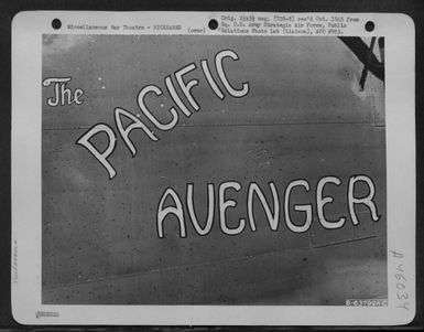 The Consolidated B-24 Liberator "The Pacific Avenger" At An Airfield On Kwajalein, Marshall Islands, July 1944. (U.S. Air Force Number B63799AC)