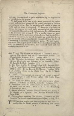 New Guinea and Polynesia