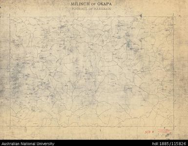 Papua New Guinea, Milinch of Okapa (Fourmil of Markham), Milinch series, 1:63 360