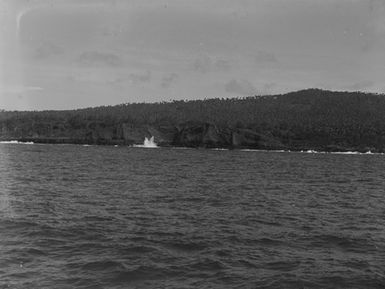 [View of coastline from across the water]