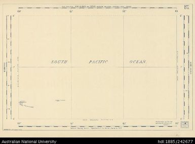 Papua New Guinea, New Guinea and Papua, Base Compilation, Base Compilation Series, Sheet D.a., 1953, 1:600 000