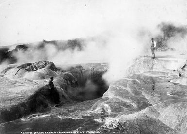 Pōhutu Geyser basin, Whakarewarewa