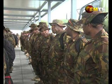 Overseas Training for PNGDF Cadets