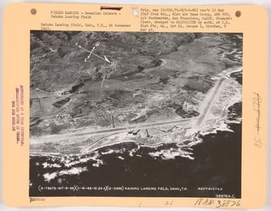 Landing Fields - Hawaii - Oahu Island