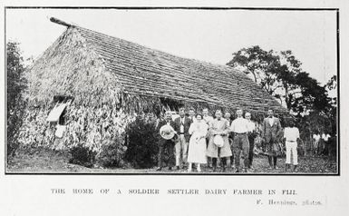 The home of a soldier settler dairy farmer in Fiji