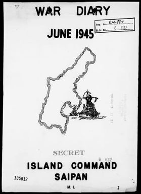 COM SAIPAN ISLAND - War Diary
