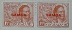 Stamps: New Zealand - Samoa One and a Half Pence