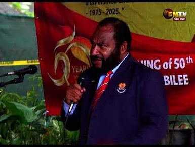 CS MINISTER ACKNOWLEDGE