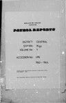 Patrol Reports. Central District, Rigo, 1942-1944