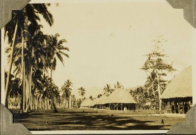 Village in Samoa, 1928