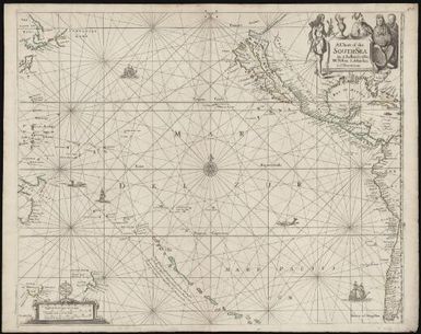 A chart of the South Sea / by J. Seller, J. Colson, W. Fisher, J. Atkinson & J. Thornton ; Dundee, sculp