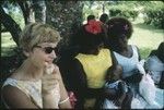 Group portrait. Anne Scheffler and women with infant