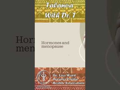PART 1 Talanoa With Dr Lisa Ward - Specialist in MENOPAUSE & HORMONES