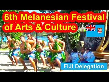 Fiji delegation, 6th Melanesian Festival of Arts and Culture