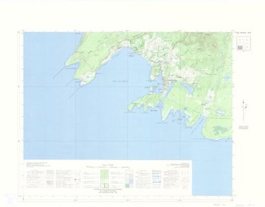 Carte de la Mélanésie - 150 000 (type outre-mer) Archipel des Nouvelles Hébrides: Ile Efate SO