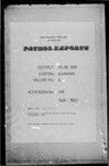 Patrol Reports. Milne Bay District, Samarai, 1949 - 1953