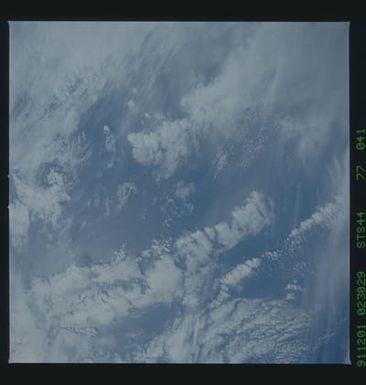 S44-77-041 - STS-044 - Earth observations taken during the STS-44 mission