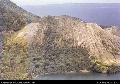 Aerials and general views around Rabaul