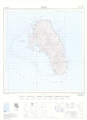 Fiji 1:50,000: Ngau (Sheet Lomaiviti 4)