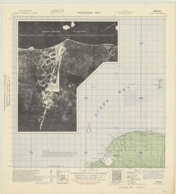 New Britain, provisional map (Megigi)