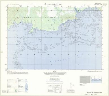 Admiralty Islands 1:25,000 (3650-III-NW)