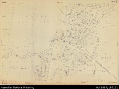 Fiji, Viti Levu, Suva, Cadastral, 2-Chain Series, Sheet M3-3-60, 1962, 1:1 584