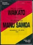 Waikato v Manu Samoa