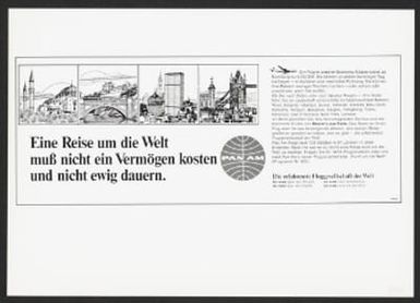 Eine Reise um die Welt muß nicht ein Vermögen kosten und nicht ewig dauern.