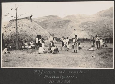 Naseyani?, Fiji, September 1928