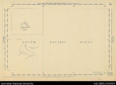 Papua New Guinea, New Guinea and Papua, Base Compilation, Base Compilation Series, Sheet G.c., 1953, 1:600 000