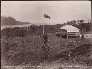 The mission house at Bun̈ana, Florida, Solomon Islands, 1906, 1 / J.W. Beattie