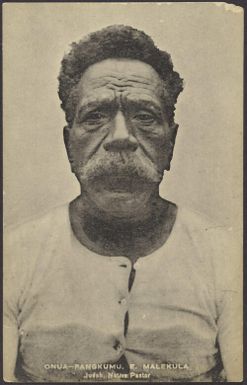 Onua-Pangkumu, East Malekula : Judah, Native Pastor