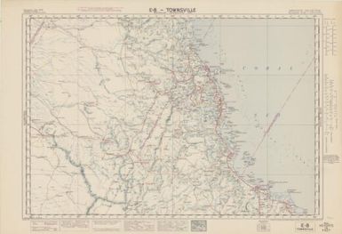Australian aeronautical map: Townsville (Sheet E8)