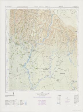 New Guinea, Border (special) 1:100,000 (sheet 5)