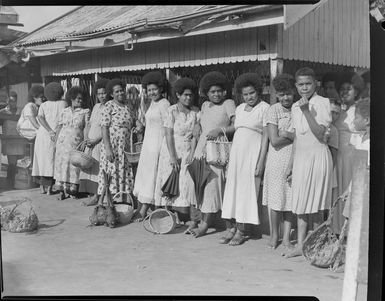 Vegetable market in Suva, Fiji