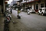 French Polynesia, street scene in Papeete