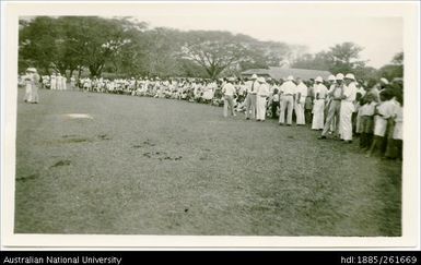 Rarawai Show - Crowd watching stock being judged