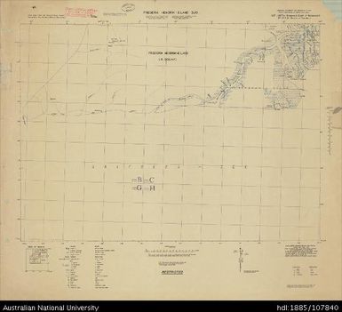 Indonesia, Papua, Netherlands Indies, Frederik Hendrik-Eiland Zuid, 1943, 1:250 000