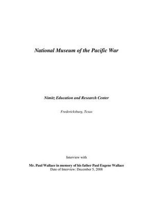 Oral History Interview with Paul Wallace, December 5, 2008